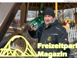 Aufbau des Themenbereichs „Sonnenbucht“ in FANTASIA (Januar 2025)